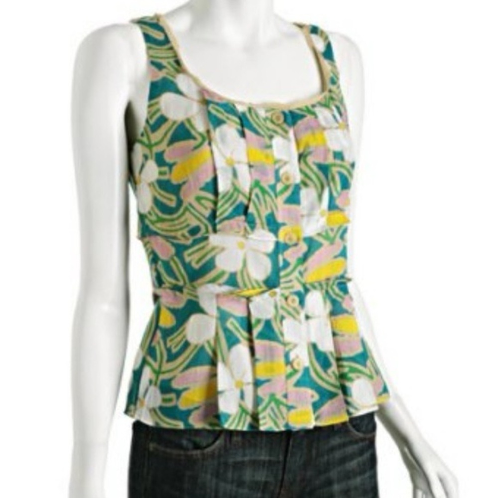 Diane Von Furstenberg Beige Top